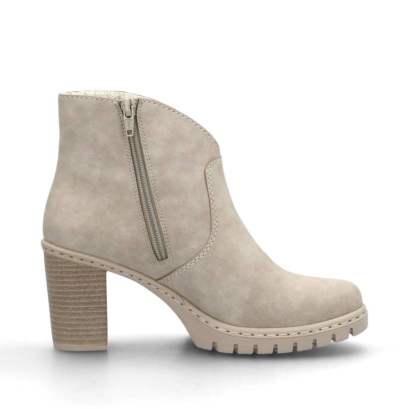 Rieker Artikelnummer Y2553-60 Rieker Damen Stiefeletten hellbeige Super Rabatt
