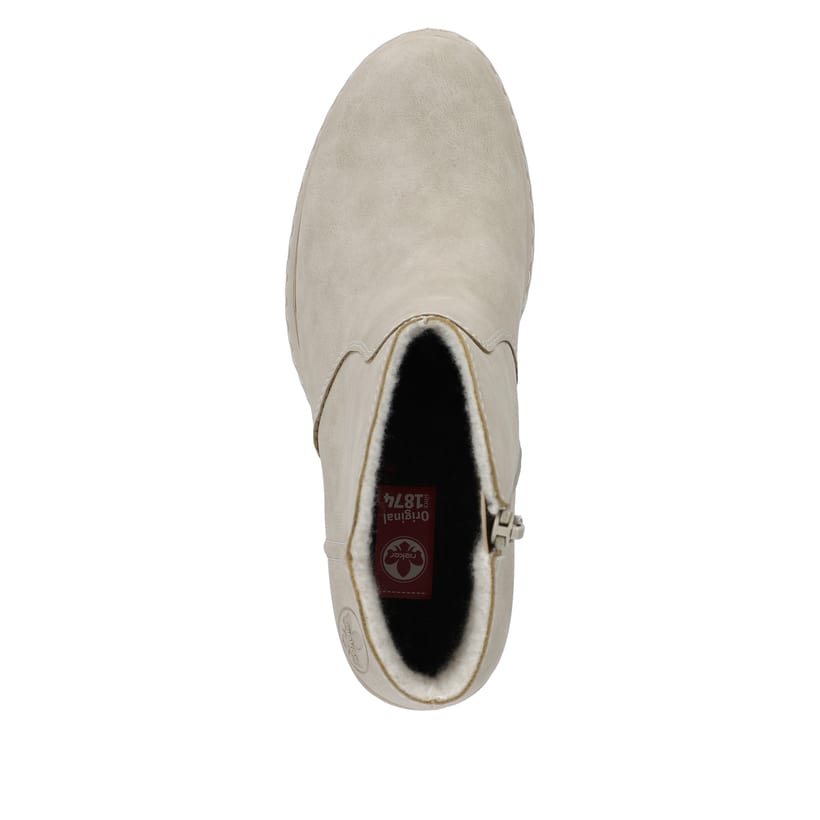 Rieker Artikelnummer Y2553-60 Rieker Damen Stiefeletten hellbeige Super Rabatt