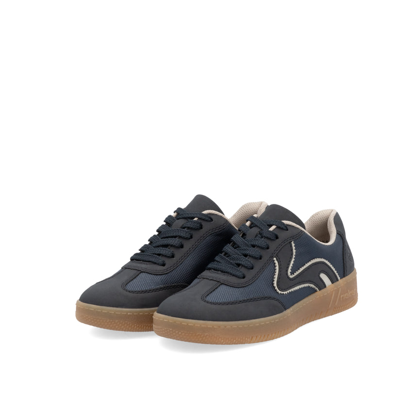 Rieker Artikelnummer M5512-14 Rieker Damen Sneaker Low royalblau 50% Rabatt mit kostenlosem Versand