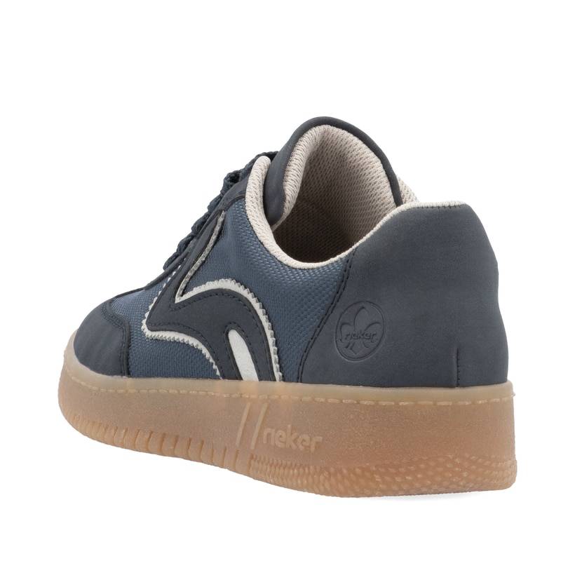 Rieker Artikelnummer M5512-14 Rieker Damen Sneaker Low royalblau 50% Rabatt mit kostenlosem Versand