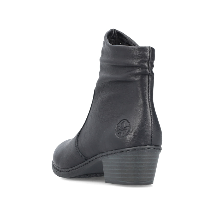Rieker Artikelnummer 75556-00 Rieker Damen Kurzstiefel urbanschwarz Fabrikladen
