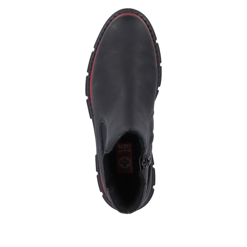Rieker Artikelnummer M3859-00 Rieker Damen Chelsea Boots tiefschwarz zollfrei