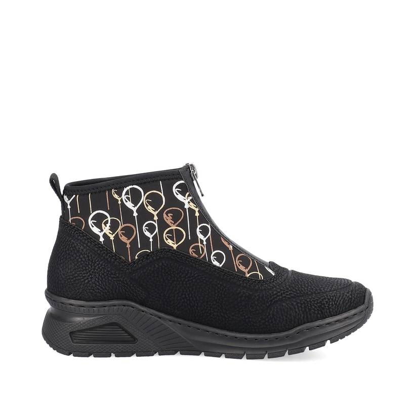 Rieker Artikelnummer M4953-00 Rieker Damen Sneaker High urbanschwarz Rabatte dieses Monats
