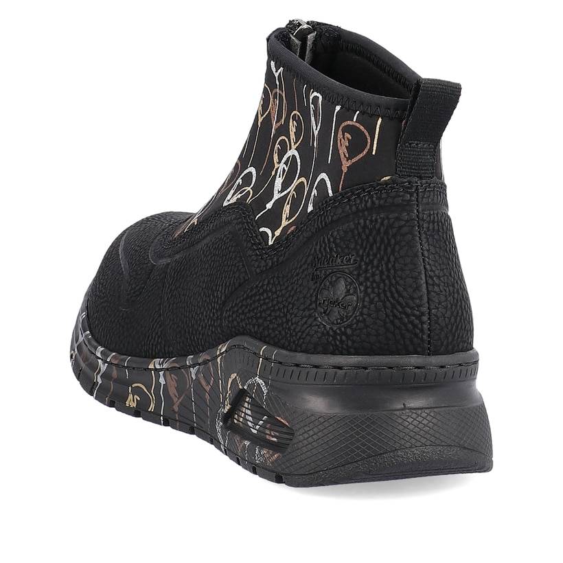 Rieker Artikelnummer M4953-00 Rieker Damen Sneaker High urbanschwarz Rabatte dieses Monats