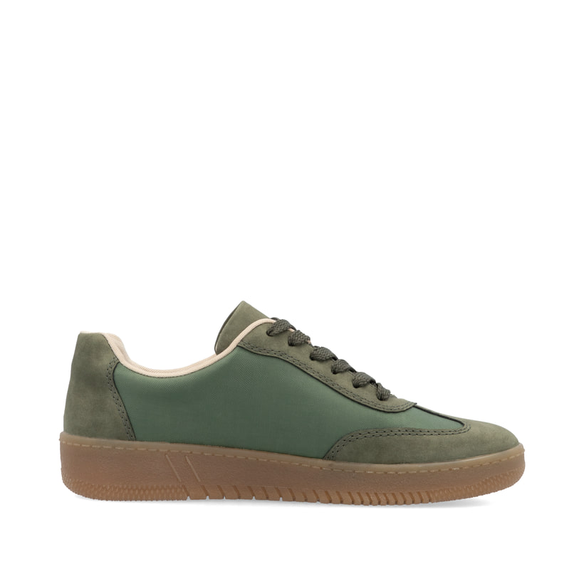 Rieker Artikelnummer M5512-54 Rieker Damen Sneaker Low kaktusgrün 2025