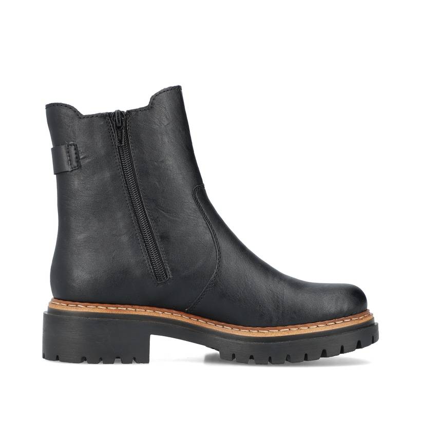 Rieker Artikelnummer 72690-00 Rieker Damen Chelsea Boots asphaltschwarz Angebote