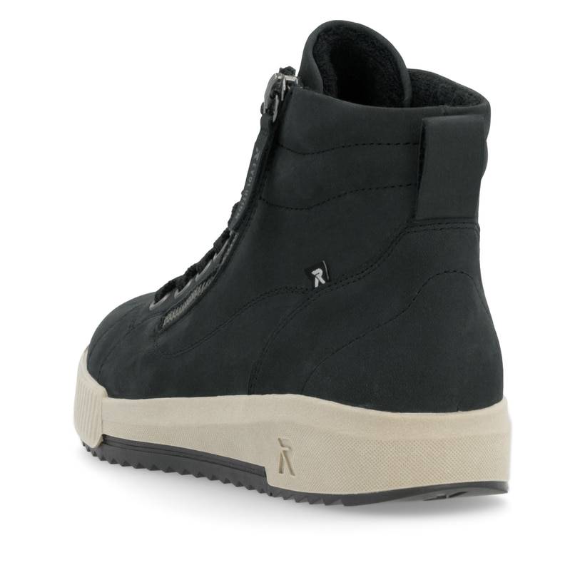 Rieker Artikelnummer W0164-14 Rieker Damen Sneaker High graublau Günstiger Verkauf