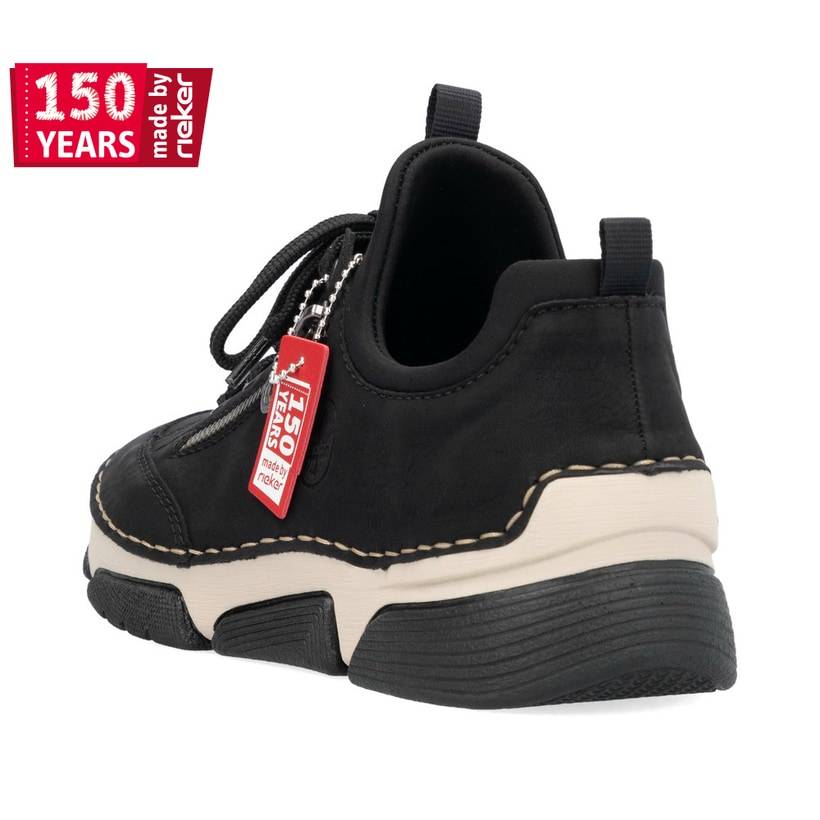 Rieker Artikelnummer 45973-00 Rieker Damen Slipper nachtschwarz Meist gekauft