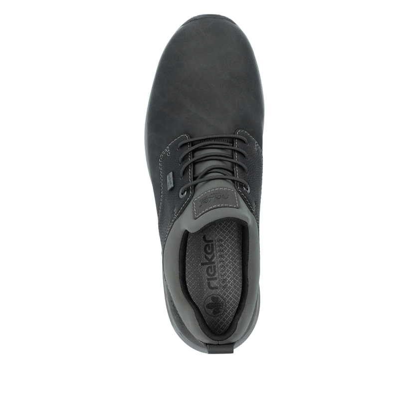 Rieker Artikelnummer B1052-00 Rieker Herren Slipper graphitschwarz Kostenloser Versand