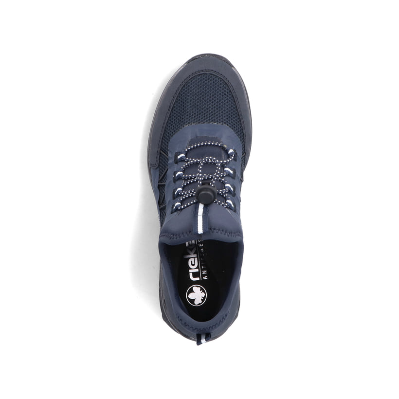 Rieker Artikelnummer M5658-14 Rieker Damen Slipper californiablau Rabatt
