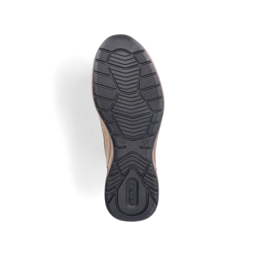 Rieker Artikelnummer M5660-64 Rieker Damen Slipper grünbraun Großer Ausverkauf