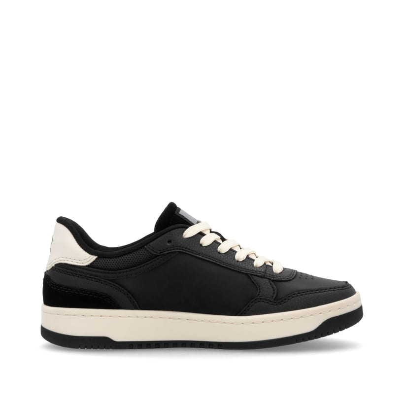Rieker Artikelnummer W1900-00 Rieker Damen Sneaker Low urbanschwarz-weiß Saisonschlussverkauf