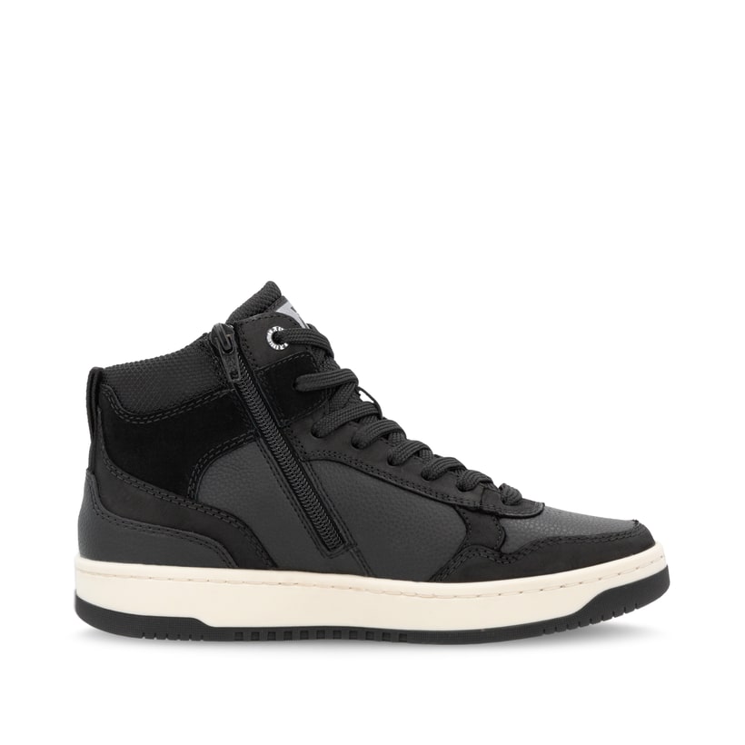 Rieker Artikelnummer W1970-00 Rieker Damen Sneaker High carbonschwarz Black Friday
