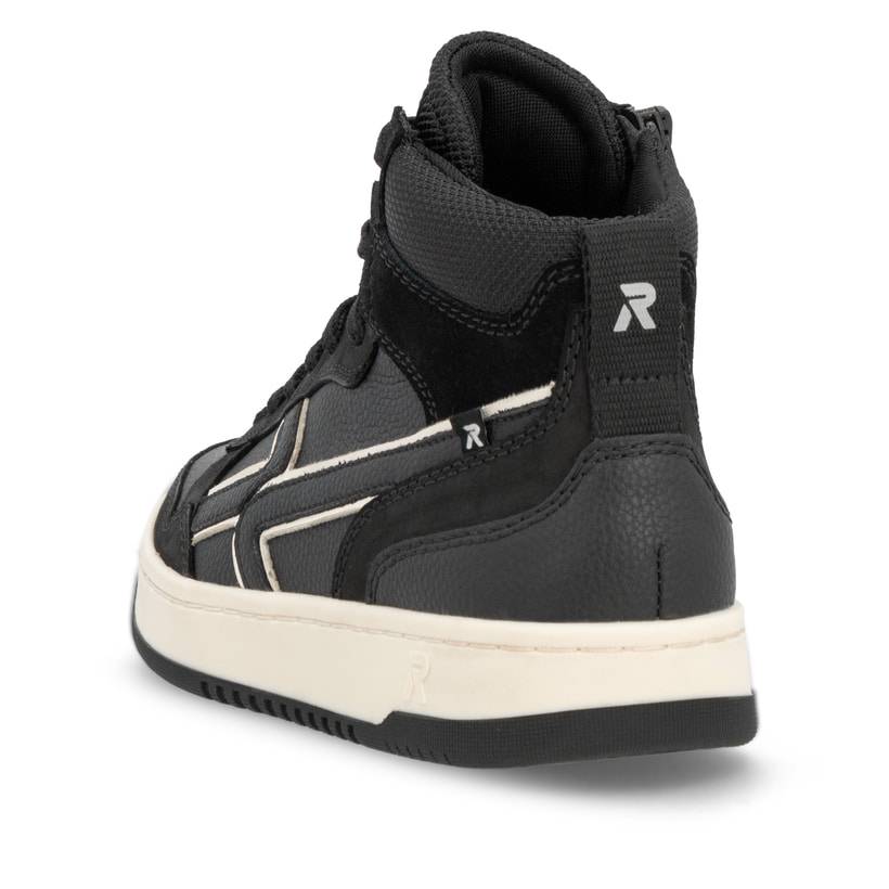 Rieker Artikelnummer W1970-00 Rieker Damen Sneaker High carbonschwarz Black Friday