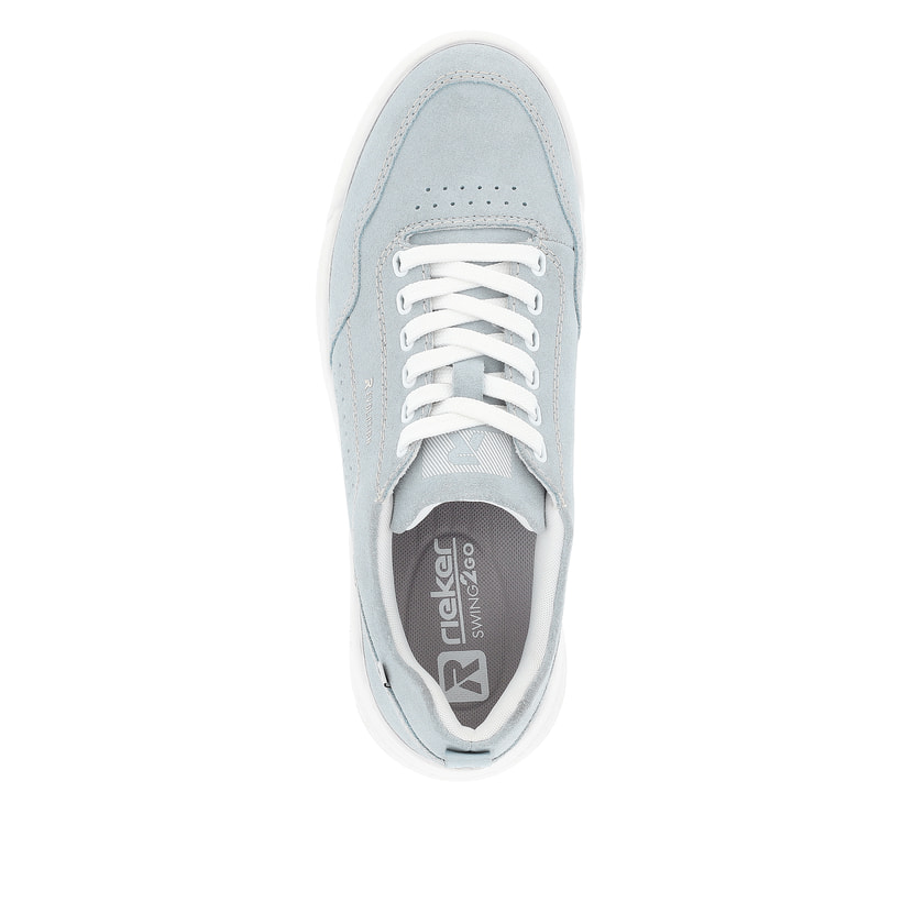 Rieker Artikelnummer W1101-12 Rieker Damen Sneaker Low steel blue Weihnachtsangebot