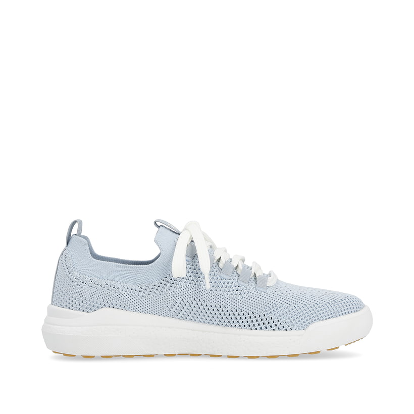 Rieker Artikelnummer W1103-10 Rieker Damen Slipper sky blue Jubiläumsangebot