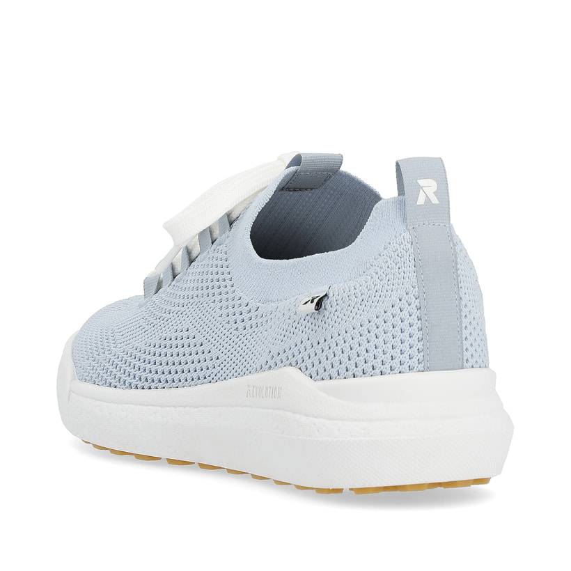 Rieker Artikelnummer W1103-10 Rieker Damen Slipper sky blue Jubiläumsangebot