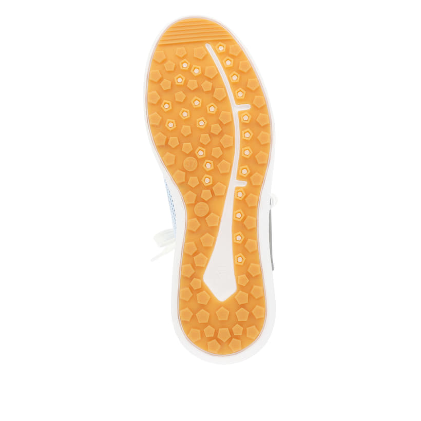 Rieker Artikelnummer W1103-10 Rieker Damen Slipper sky blue Jubiläumsangebot