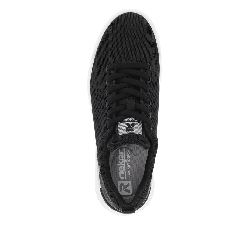Rieker Artikelnummer W1102-00 Rieker Damen Sneaker Low night black Lagerräumung
