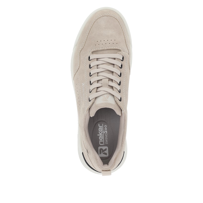 Rieker Artikelnummer U1101-62 Rieker Herren Sneaker Low light beige Top Angebot