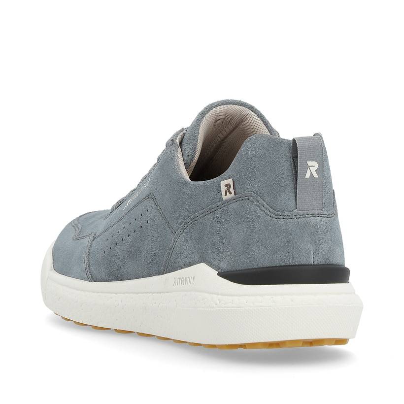 Rieker Artikelnummer U1101-14 Rieker Herren Sneaker Low steel blue Online Outlet