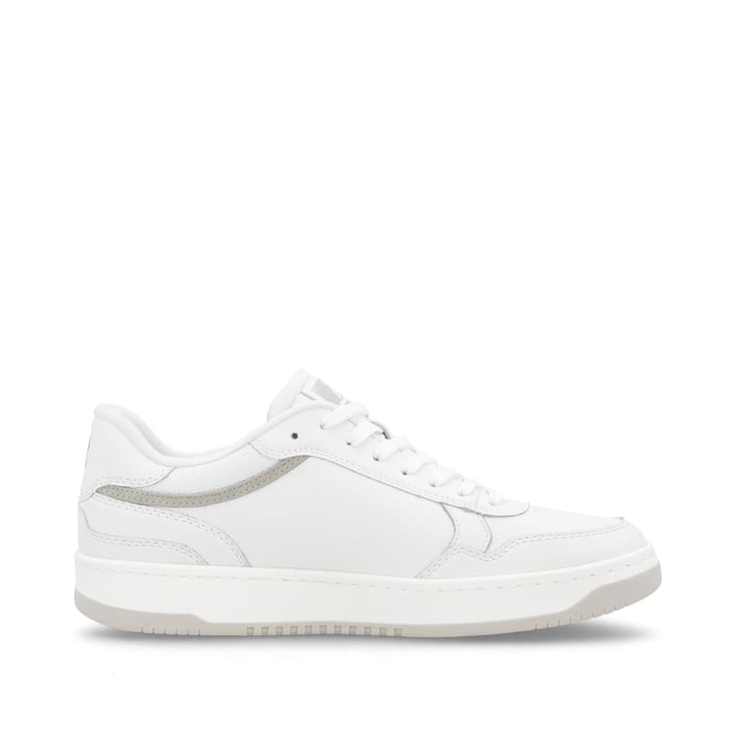 Rieker Artikelnummer U1900-80 Rieker Herren Sneaker Low frostweiß-grau Zeitlich begrenztes Angebot