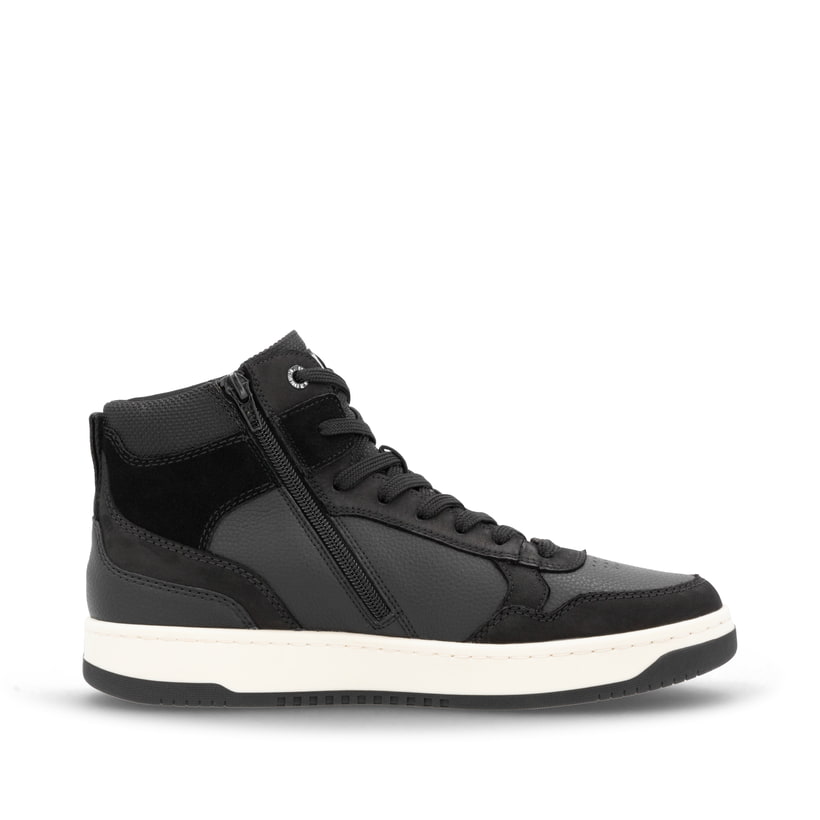Rieker Artikelnummer U1970-00 Rieker Herren Sneaker High carbonschwarz Blitzangebot