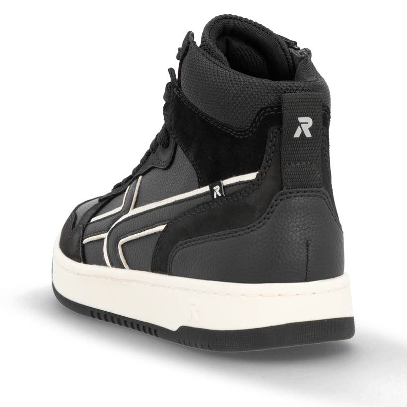 Rieker Artikelnummer U1970-00 Rieker Herren Sneaker High carbonschwarz Blitzangebot