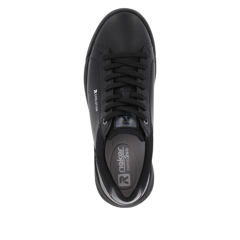 Rieker Artikelnummer U1100-00 Rieker Herren Sneaker Low deepl black Räumungsverkauf