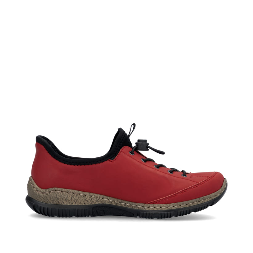 Rieker Artikelnummer N3267-33 Rieker Damen Slipper erdbeerrot Sonderangebote