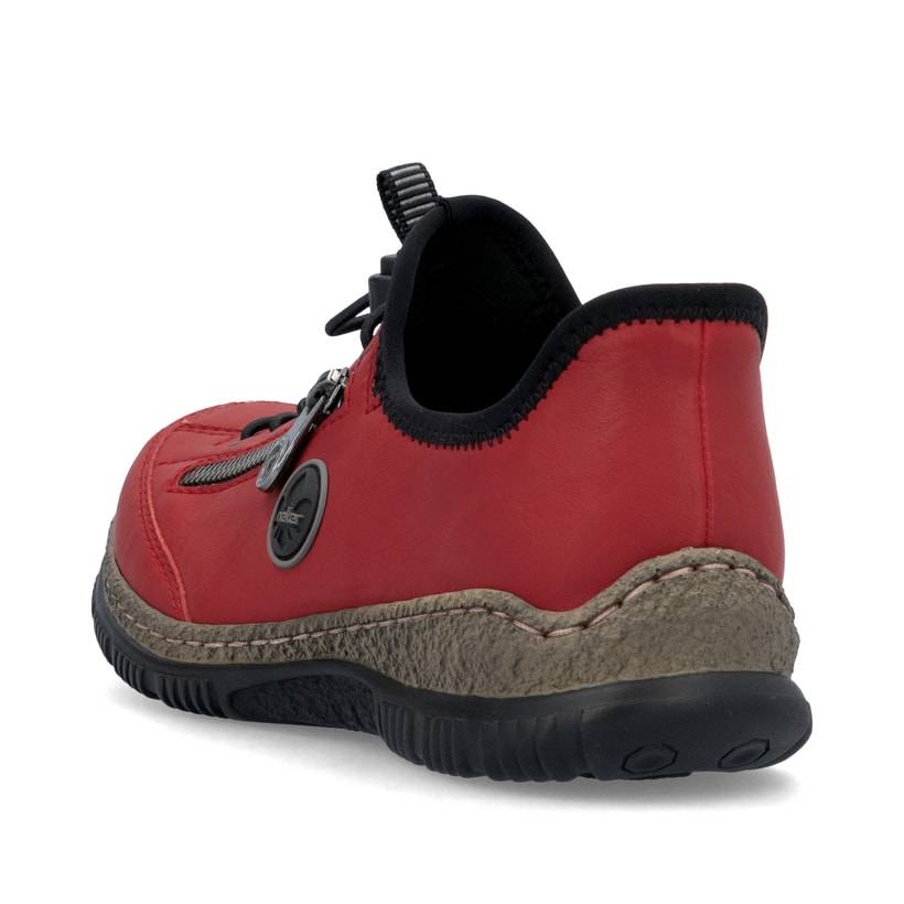 Rieker Artikelnummer N3267-33 Rieker Damen Slipper erdbeerrot Sonderangebote