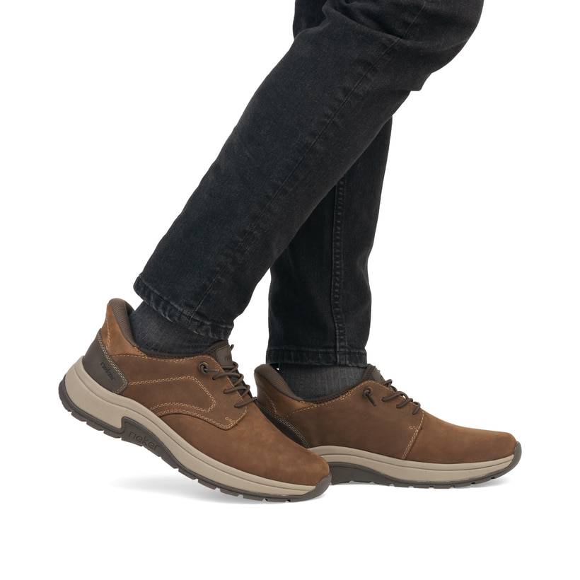 Rieker Artikelnummer 11050-22 Rieker Herren Slipper nougatbraun Tiefpreis