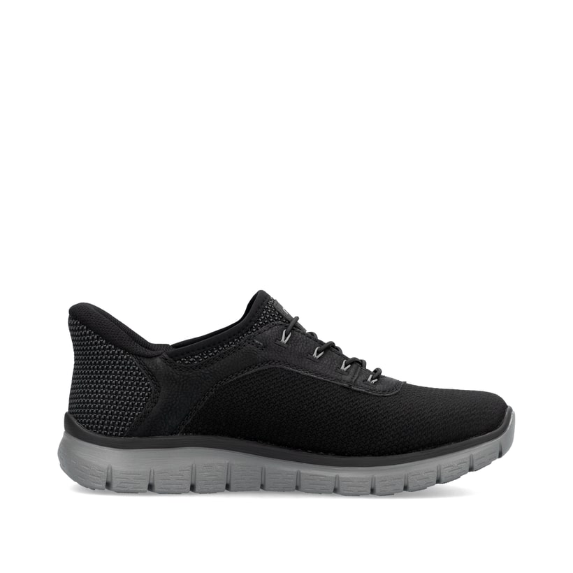 Rieker Artikelnummer B6656-00 Rieker Herren Slipper asphaltschwarz Super Sparpreis