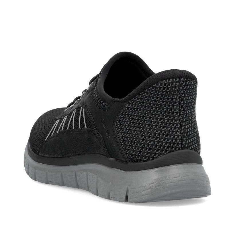 Rieker Artikelnummer B6656-00 Rieker Herren Slipper asphaltschwarz Super Sparpreis