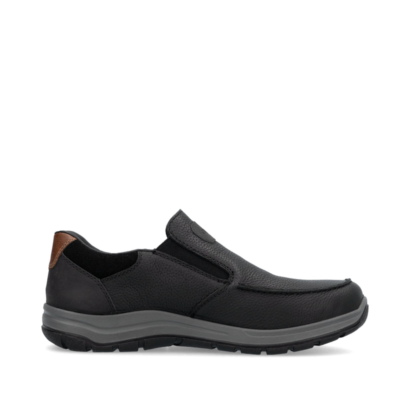 Rieker Artikelnummer 03651-00 Rieker Herren Slipper urbanschwarz Kostenlose Rückgabe