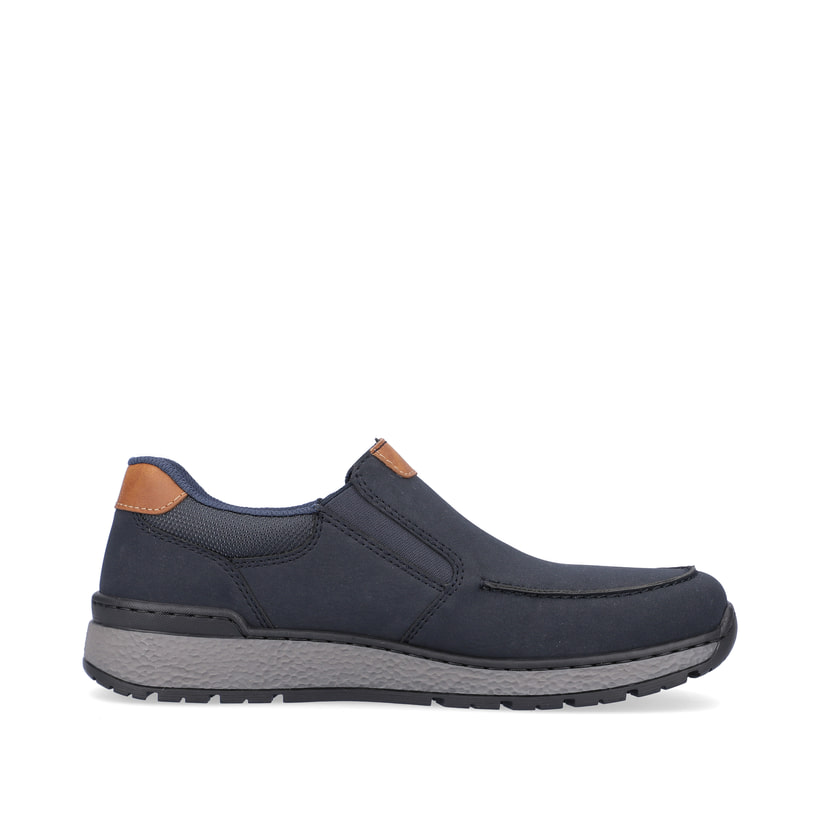 Rieker Artikelnummer B9062-15 Rieker Herren Slipper marineblau Neueste Stile