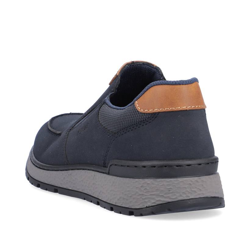 Rieker Artikelnummer B9062-15 Rieker Herren Slipper marineblau Neueste Stile