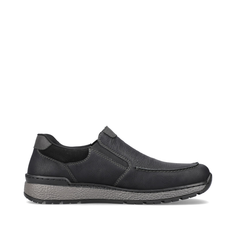 Rieker Artikelnummer B9062-00 Rieker Herren Slipper asphaltschwarz Bis zu 65% Rabatt
