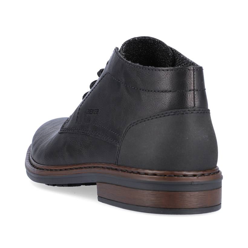 Rieker Artikelnummer 17604-00 Rieker Herren Schnürschuhe tiefschwarz Nur für heute