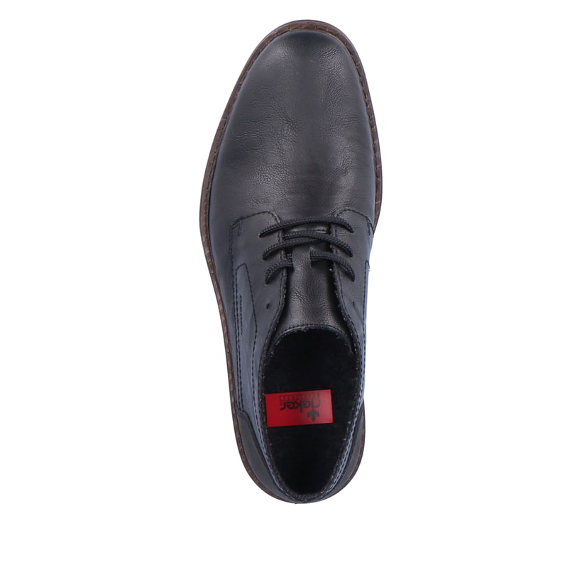 Rieker Artikelnummer 17604-00 Rieker Herren Schnürschuhe tiefschwarz Nur für heute