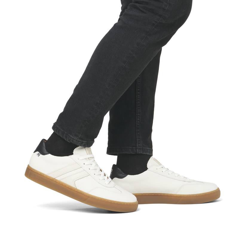 Rieker Artikelnummer U0707-80 Rieker Herren Sneaker Low reinweiß Discount Store für neue Produkte