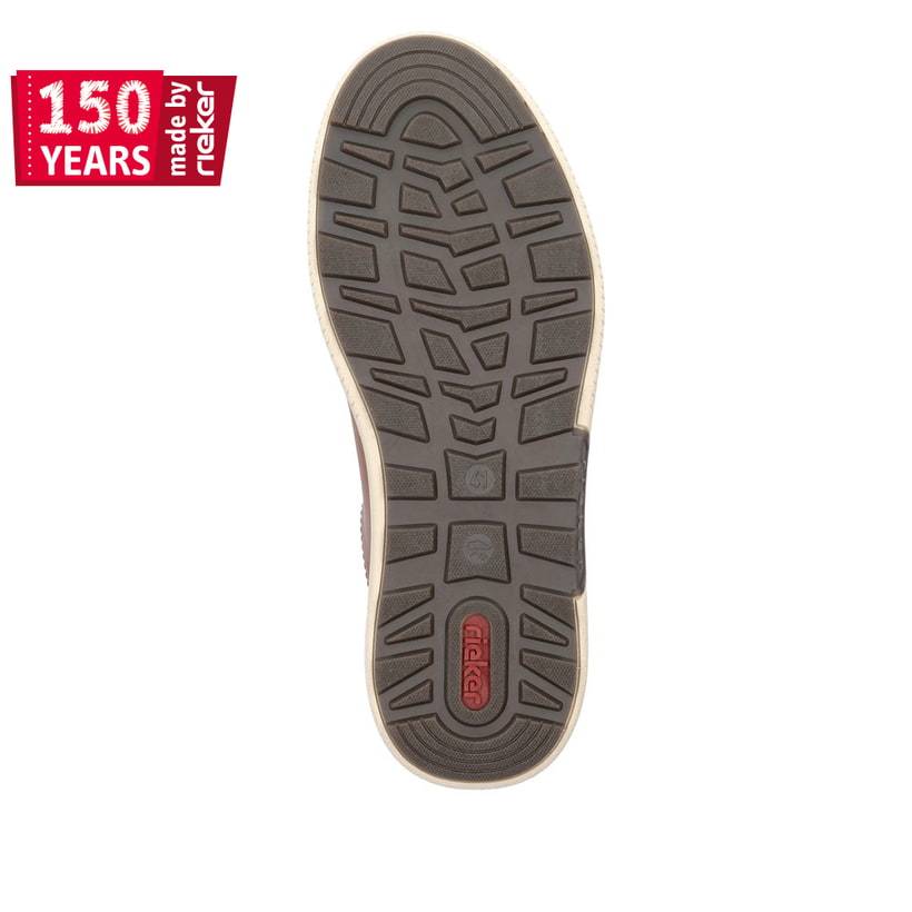Rieker Artikelnummer B3313-24 Rieker Herren Sneaker Low holzbraun Nur noch ein Tag übrig