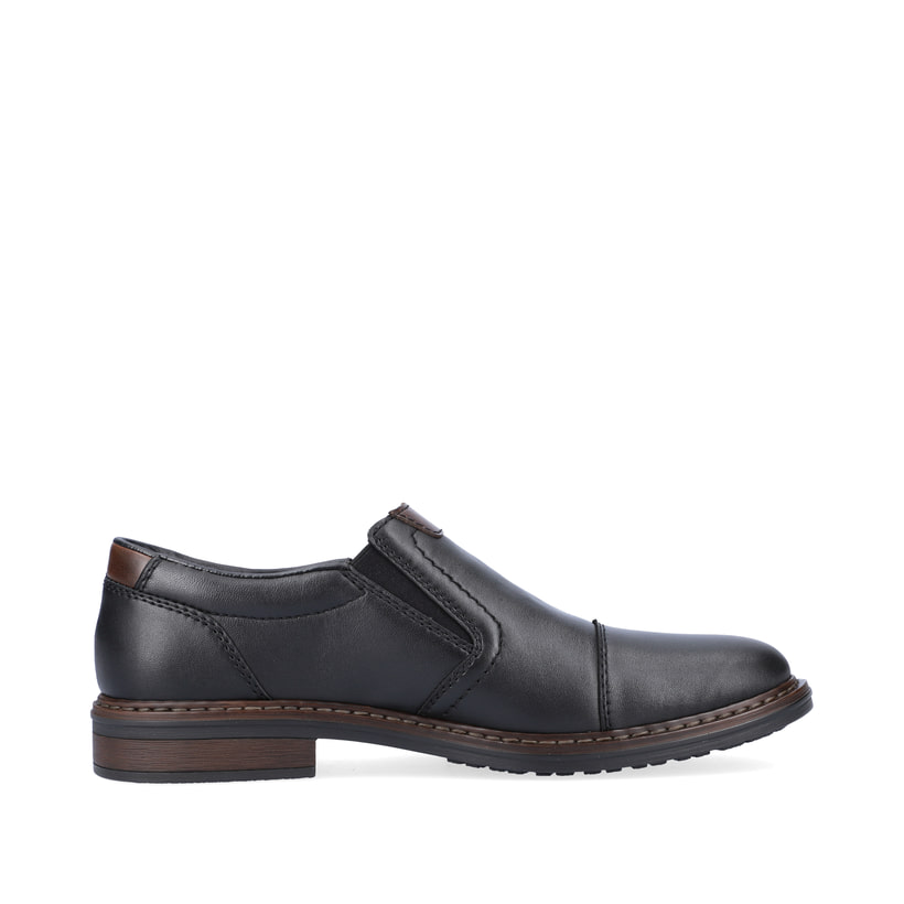 Rieker Artikelnummer 17659-00 Rieker Herren Slipper mattschwarz Super Rabatt