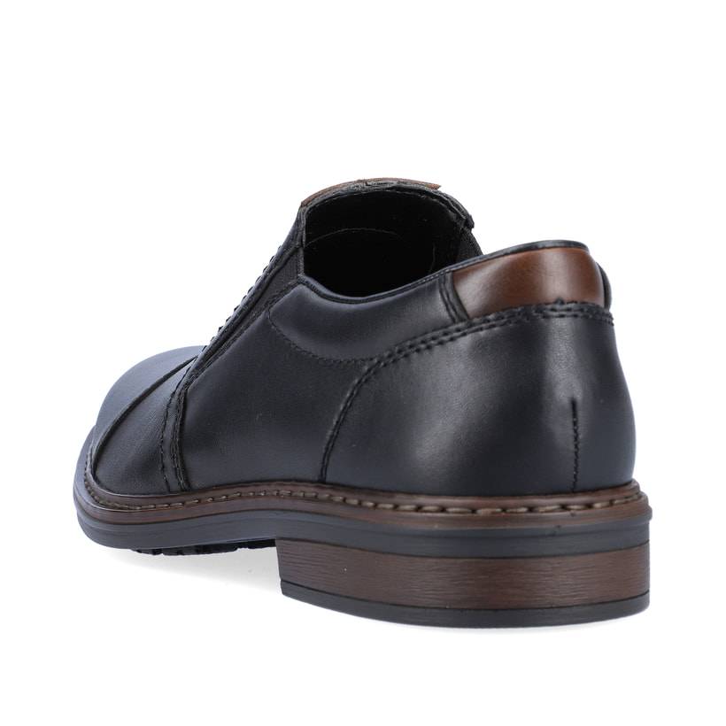 Rieker Artikelnummer 17659-00 Rieker Herren Slipper mattschwarz Super Rabatt