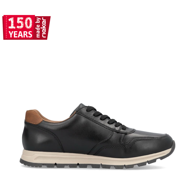 Rieker Artikelnummer B0504-00 Rieker Herren Sneaker Low nachtschwarz 50% Rabatt mit kostenlosem Versand