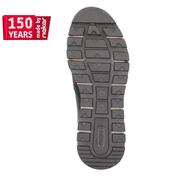 Rieker Artikelnummer B0504-00 Rieker Herren Sneaker Low nachtschwarz 50% Rabatt mit kostenlosem Versand