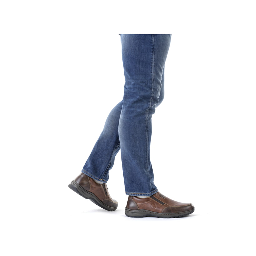 Rieker Artikelnummer 03354-26 Rieker Herren Slipper kastanienbraun Kostenloser Versand international