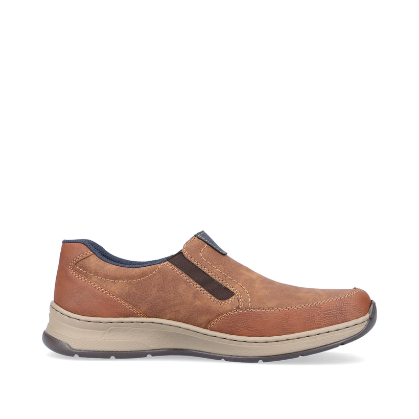 Rieker Artikelnummer 14362-24 Rieker Herren Slipper holzbraun Begrenzt auf 3 Tage