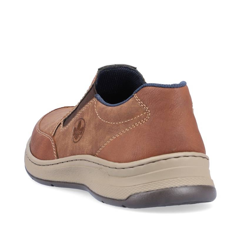 Rieker Artikelnummer 14362-24 Rieker Herren Slipper holzbraun Begrenzt auf 3 Tage