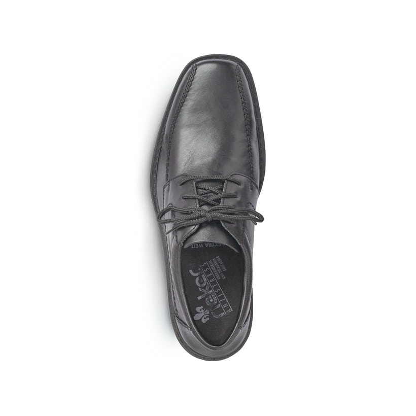Rieker Artikelnummer B0812-00 Rieker Herren Schnürschuhe nachtschwarz 50% Rabatt für begrenzte Zeit